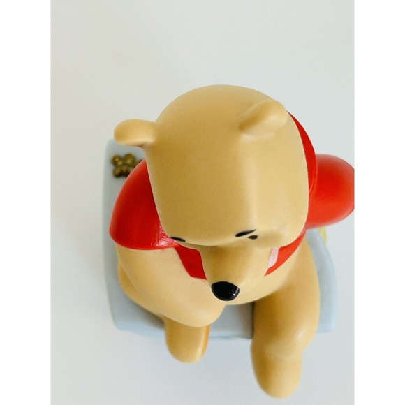 Who's Pooh? Plate Set 6 1/2" Child's Plate-Porcelain Retired Pooh Figurine-Used - Picture 12 of 13